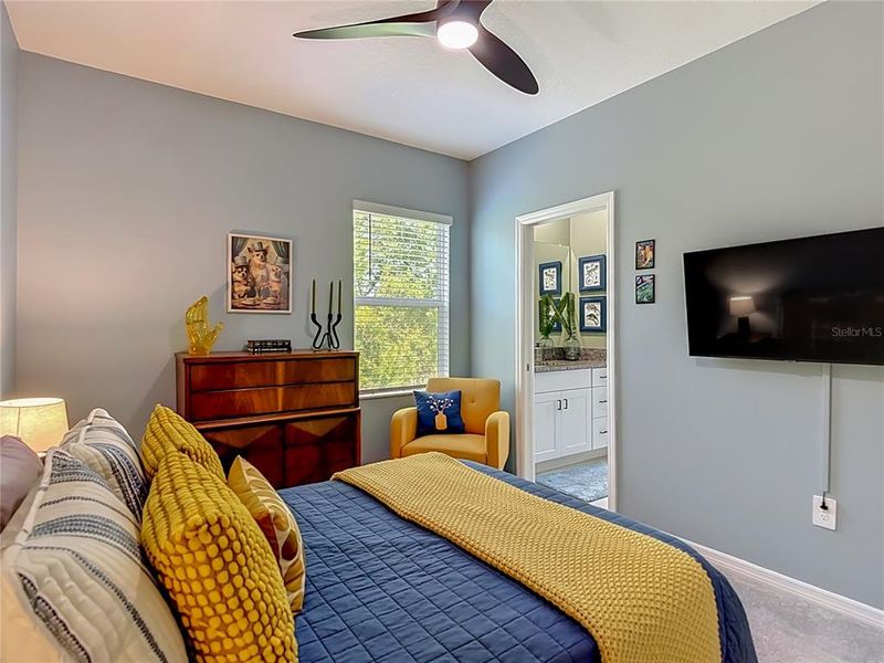 Furnished interior view inside a new home in , Tampa (Image 38).