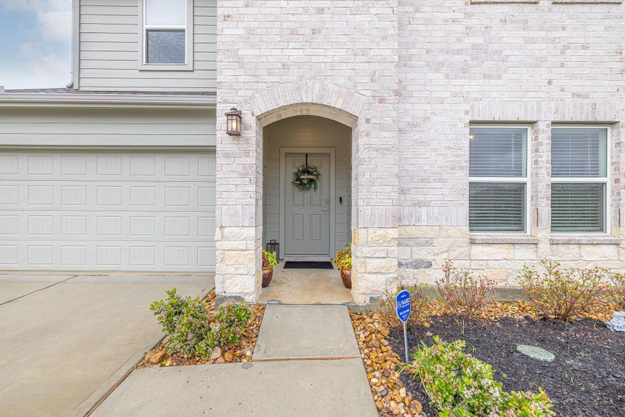 Exterior details and patio area of a home in River Ranch Meadows, Dayton (Image 3). Exterior details and patio area of a home in River Ranch Meadows, Dayton (Image 3).