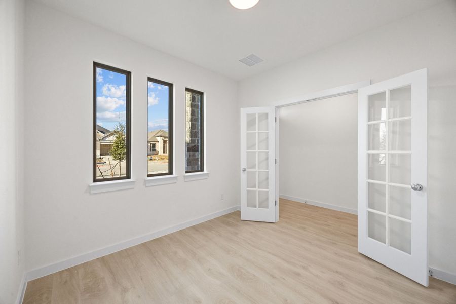 Office in the Pearl home plan by Trophy Signature Homes – REPRESENTATIVE PHOTO