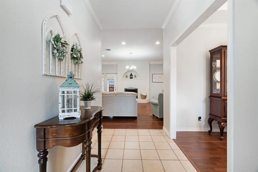 Furnished interior view inside a new home in , Paris (Image 5). Furnished interior view inside a new home in , Paris (Image 5).