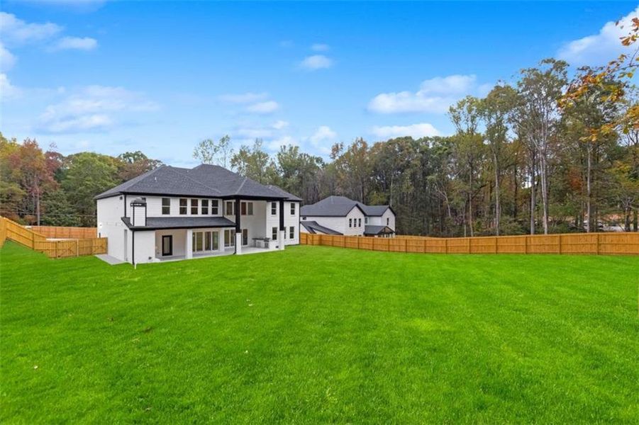 Exterior details and patio area of a home in , Grayson (Image 35). Exterior details and patio area of a home in , Grayson (Image 35).