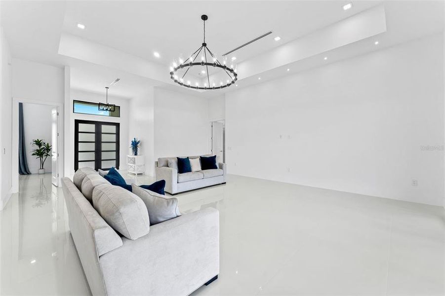 Furnished interior view inside a new home in , Palm Bay (Image 64). Furnished interior view inside a new home in , Palm Bay (Image 64).