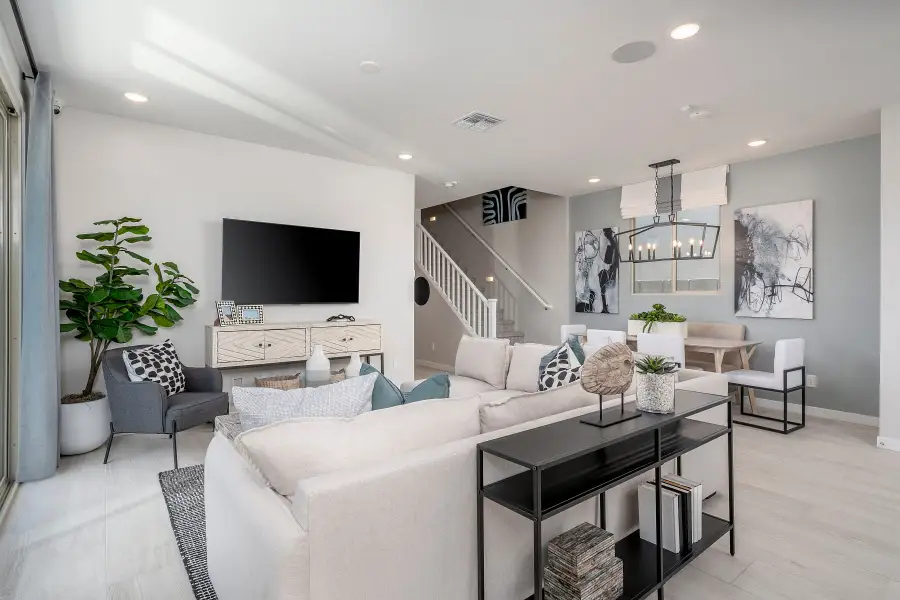 Furnished interior view inside a new home in Estrella, Goodyear (Image 3).
