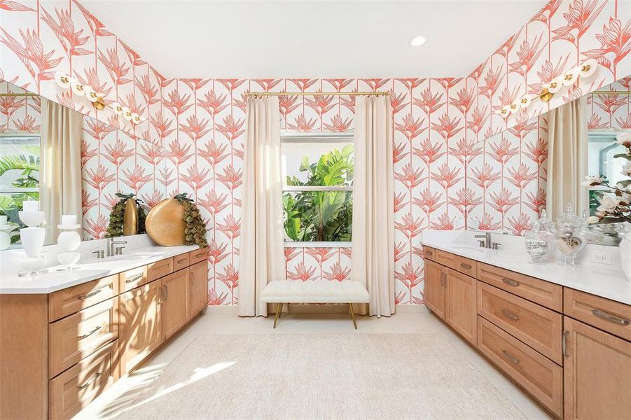 Furnished interior view inside a new home in Valencia Ridge, Wesley Chapel (Image 11).