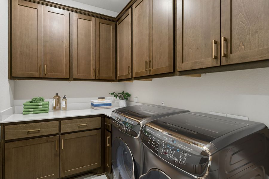 Furnished interior view inside a new home in Rainwater Crossing, Celina (Image 10).