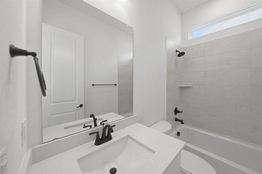 Furnished interior view inside a new home in Devonshire, Forney (Image 10).