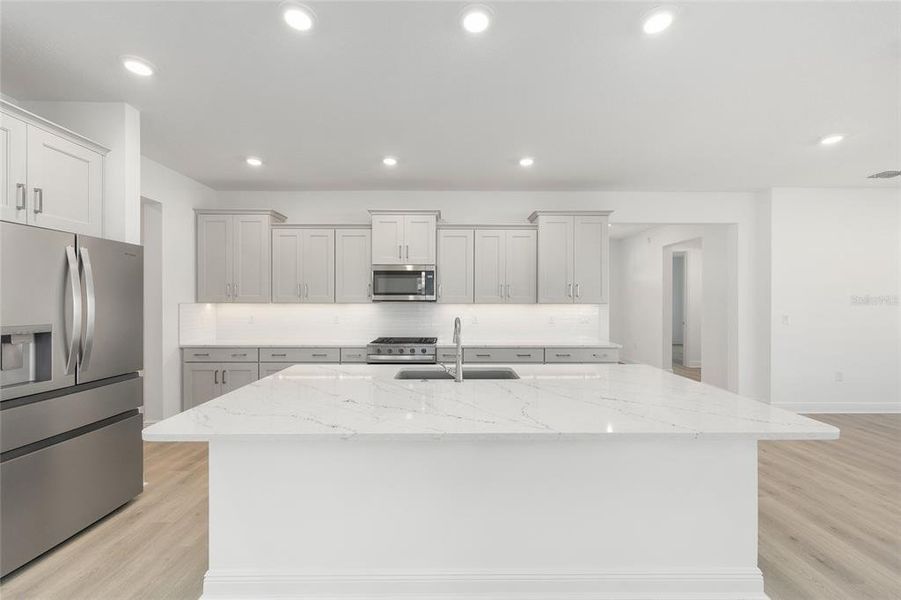 Furnished interior view inside a new home in , Ocala (Image 10).