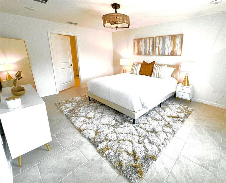Furnished interior view inside a new home in , Port Charlotte (Image 23). Furnished interior view inside a new home in , Port Charlotte (Image 23).