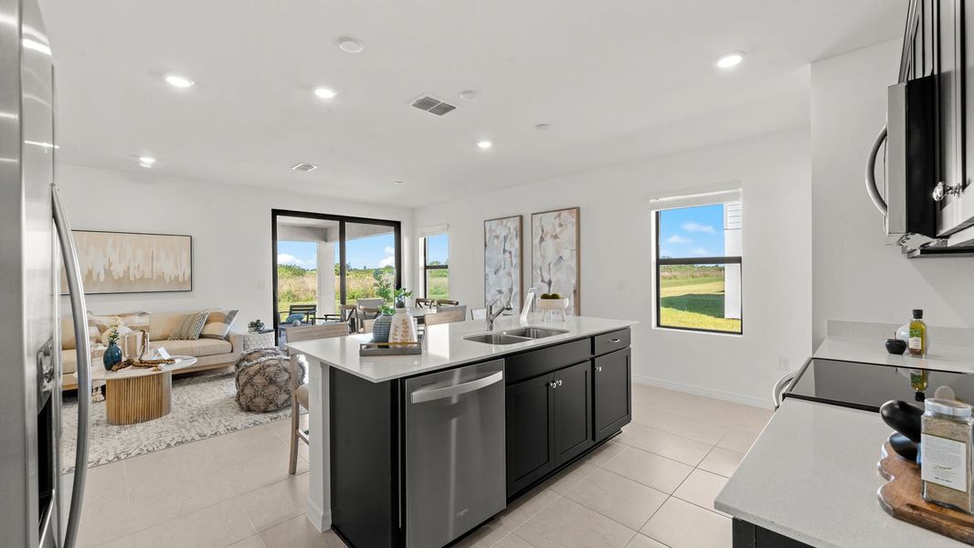 Furnished interior view inside a new home in Whispering Lakes, Lehigh Acres (Image 17). Furnished interior view inside a new home in Whispering Lakes, Lehigh Acres (Image 17).