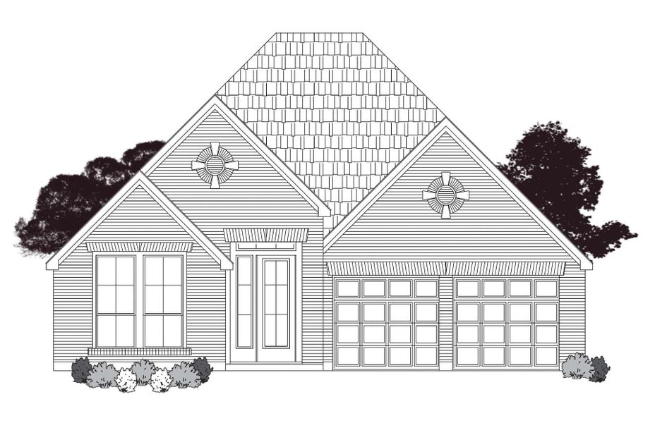 Representative rendering of the exterior for the 1990 by Ravenna Homes (Image 3).