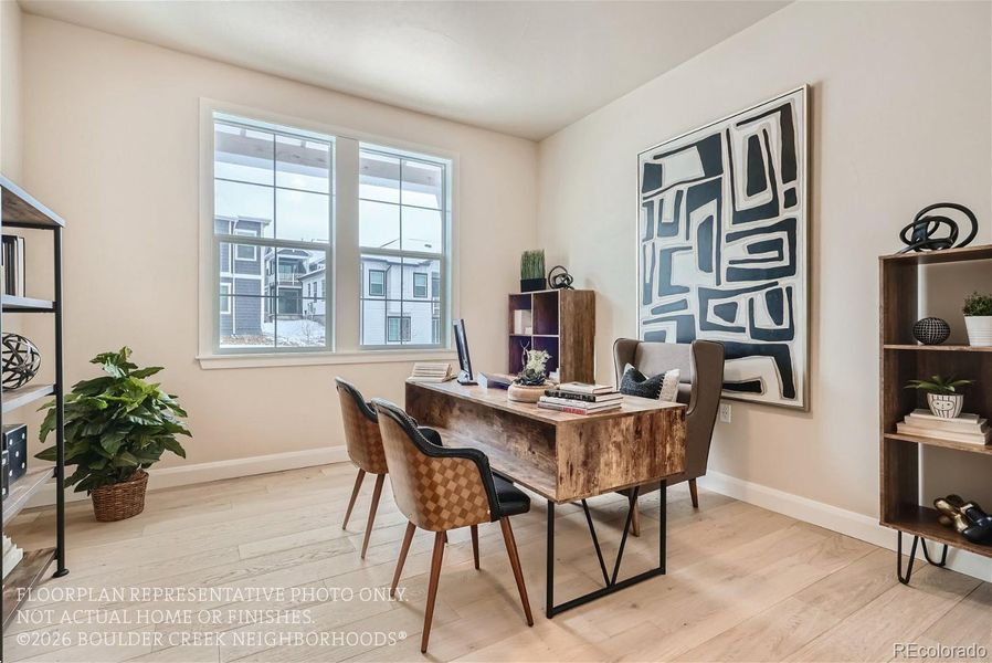 Furnished interior view inside a new home in , Broomfield (Image 8).