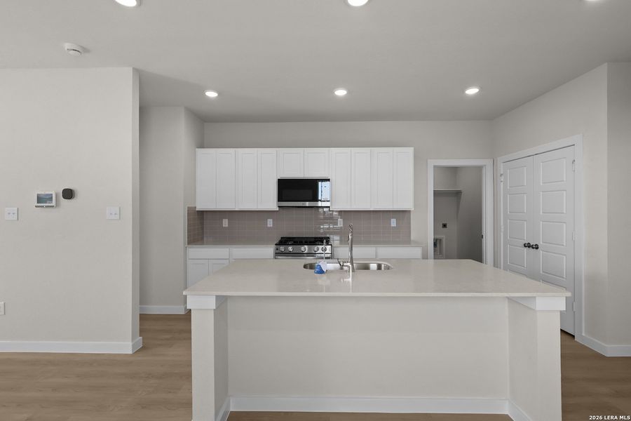 Furnished interior view inside a new home in Summerlin, San Antonio (Image 9).