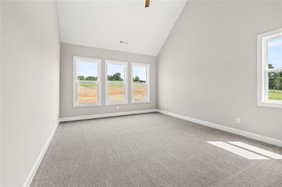 Spacious, unfurnished interior of a new home in , Commerce (Image 35). Spacious, unfurnished interior of a new home in , Commerce (Image 35).