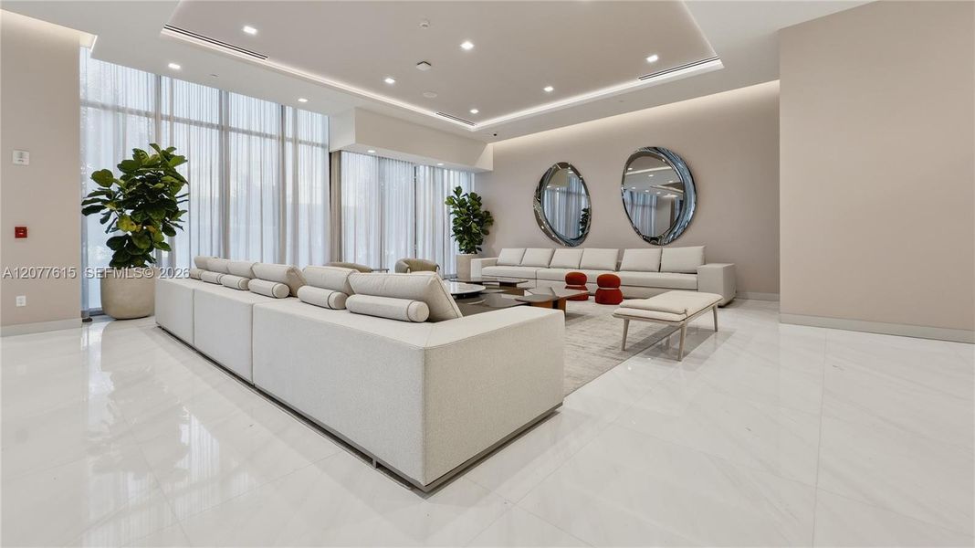 Furnished interior view inside a new home in , Hallandale Beach (Image 12).