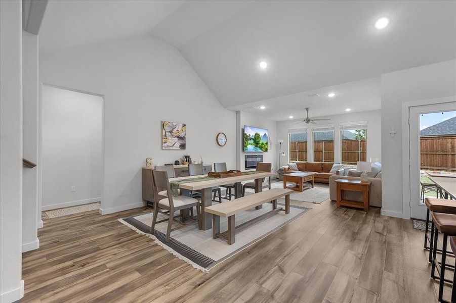 Furnished interior view inside a new home in , Fort Worth (Image 18).