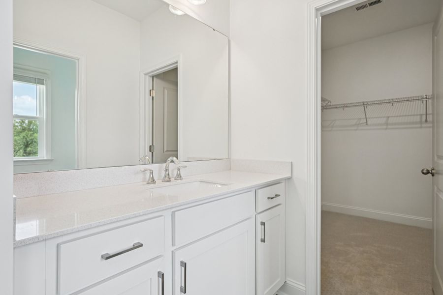 Representative furnished interior of a home built from the Jordan by Ashton Woods in Rowland's Grant, Fuquay Varina (Image 14).