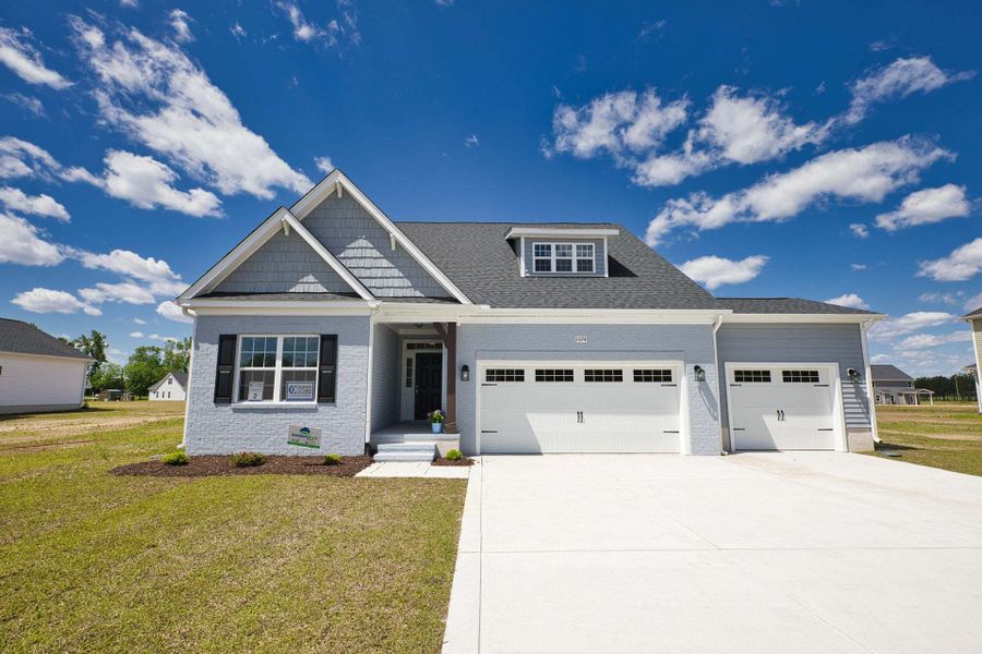 Elevation B with 3-Car Garage Elevation B with 3-Car Garage