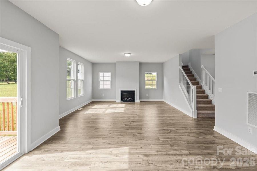 Spacious, unfurnished interior of a new home in , Monroe (Image 46).