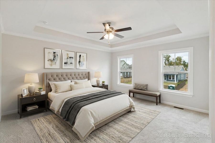 Furnished interior view inside a new home in Tillery Park, Grovetown (Image 8).
