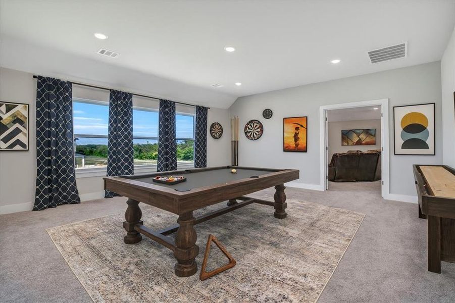 Furnished interior view inside a new home in , Celina (Image 3). Furnished interior view inside a new home in , Celina (Image 3).