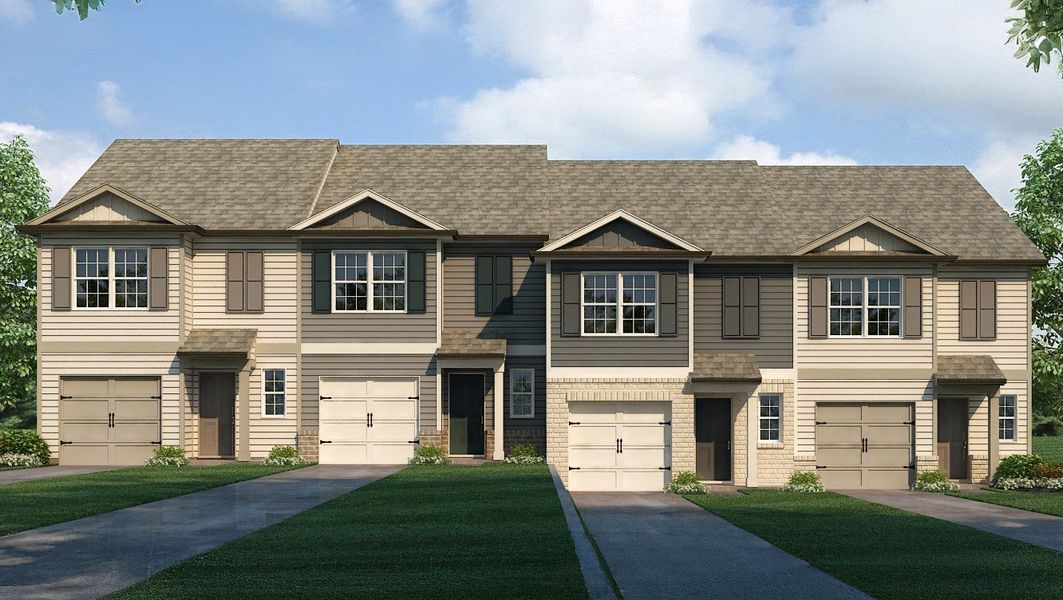 Front exterior of a home in the Woodbury Park community, located in Atlanta, GA (Image 15).