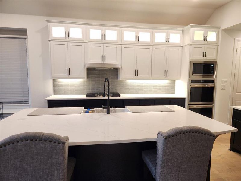 Furnished interior view inside a new home in Wildflower Ranch, Justin (Image 11).