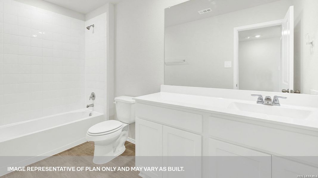Furnished interior view inside a new home in Sunset Oaks, Maxwell (Image 4).