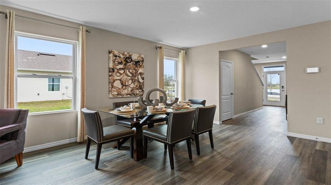 Furnished interior view inside a new home in Campbell Crossing, Port Orange (Image 14).
