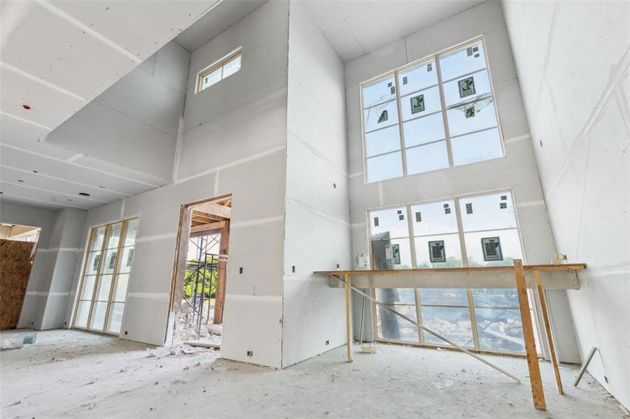 In-progress construction of a new home in , Argyle, TX (Image 5).