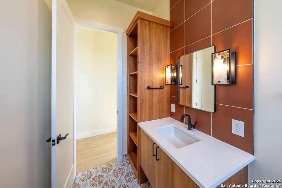 Furnished interior view inside a new home in , San Antonio (Image 14). Furnished interior view inside a new home in , San Antonio (Image 14).