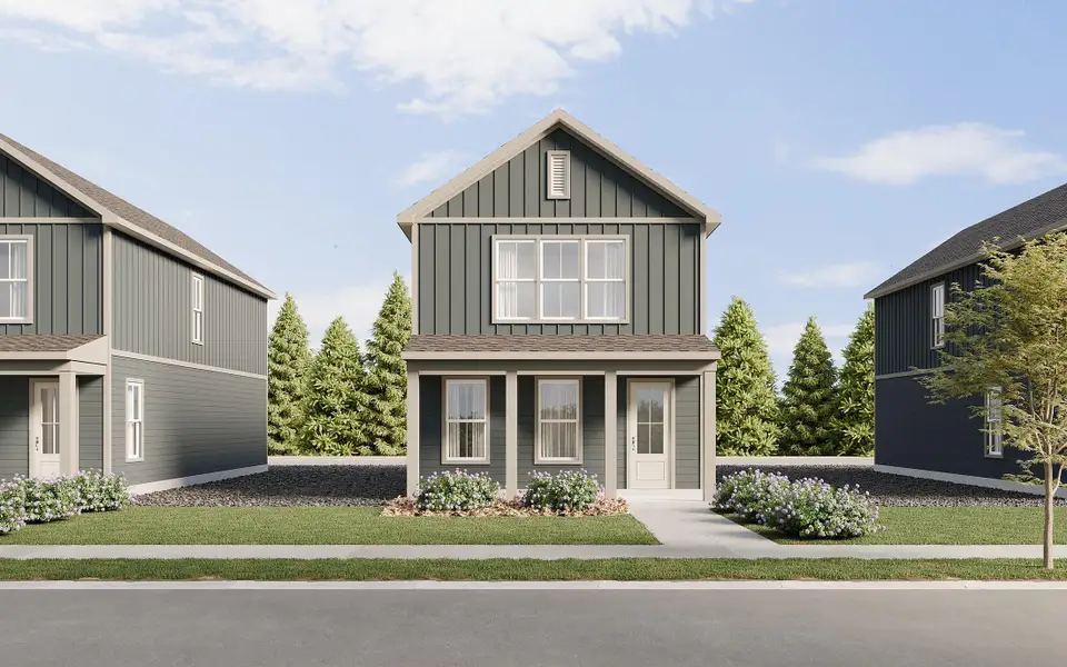 Representative exterior photo of a completed home built from the Marigold by Empire Homes in Wildflower, Chattanooga, TN (Image 7).