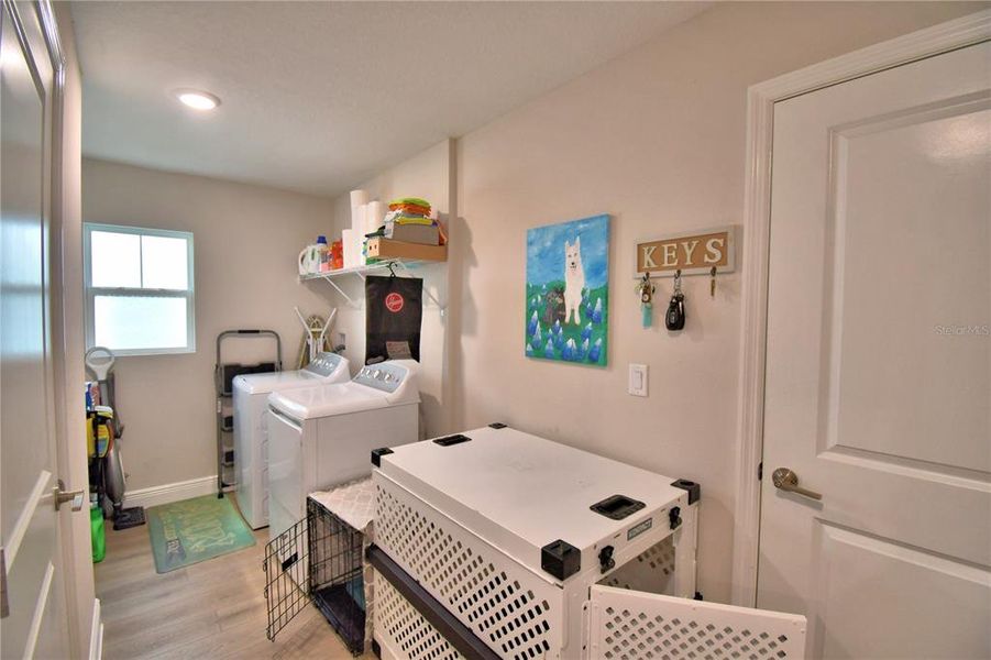 Furnished interior view inside a new home in Harmony at Lake Eloise, Winter Haven (Image 81).