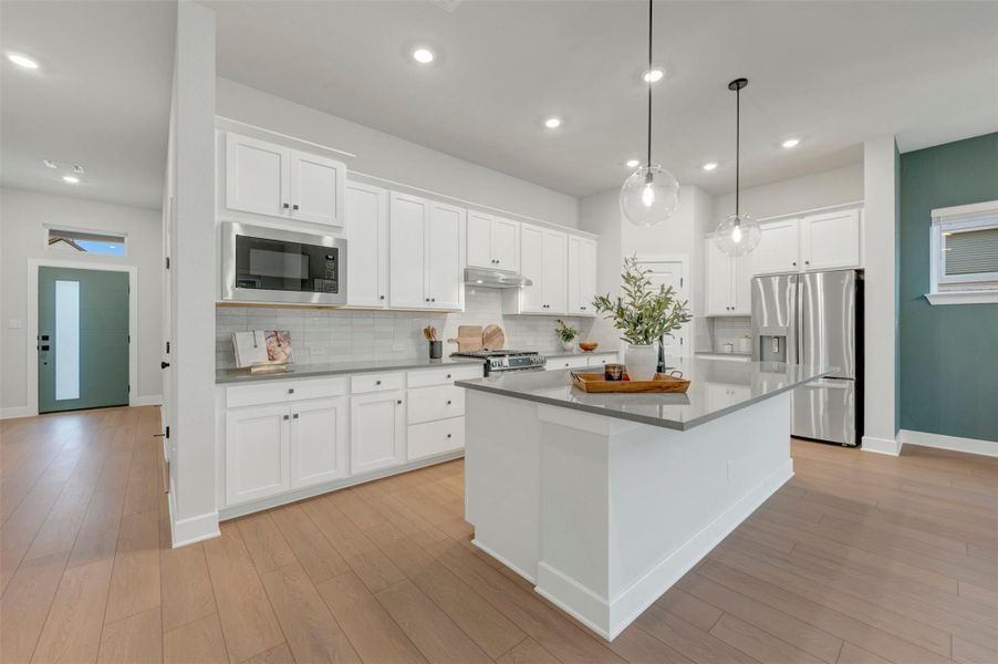 Entry - Kitchen (Staged) Entry - Kitchen (Staged)