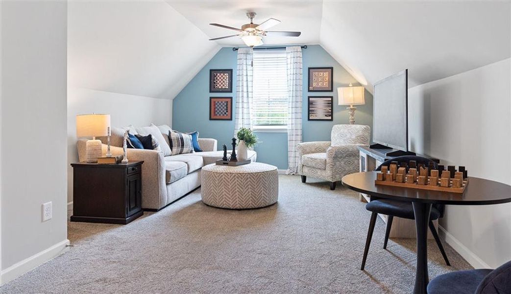 Furnished interior view inside a new home in Saddle Ridge, Calhoun (Image 5).