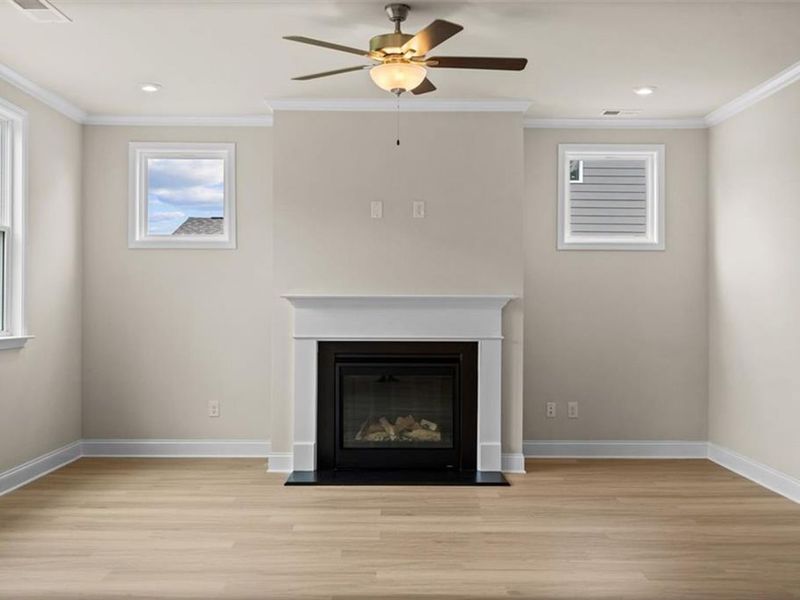 Spacious, unfurnished interior of a new home in Wehunt Meadows, Hoschton (Image 28).