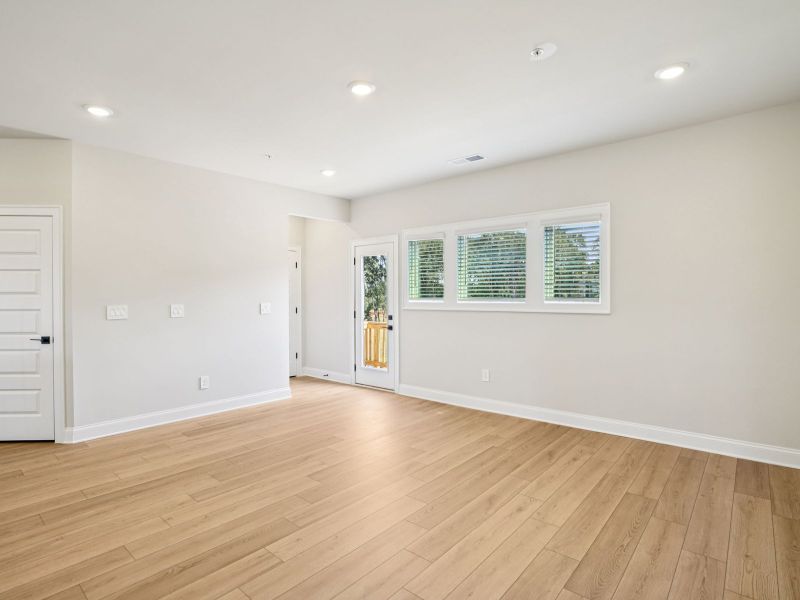 Spacious, unfurnished interior of a new home in Hemingway - Highland Series, Cumming (Image 13).