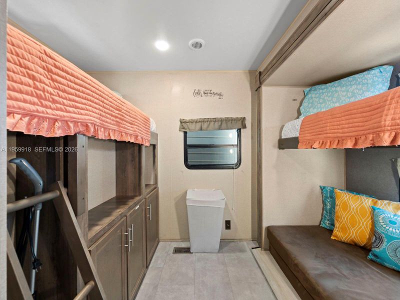 Furnished interior view inside a new home in , Key Largo (Image 16).