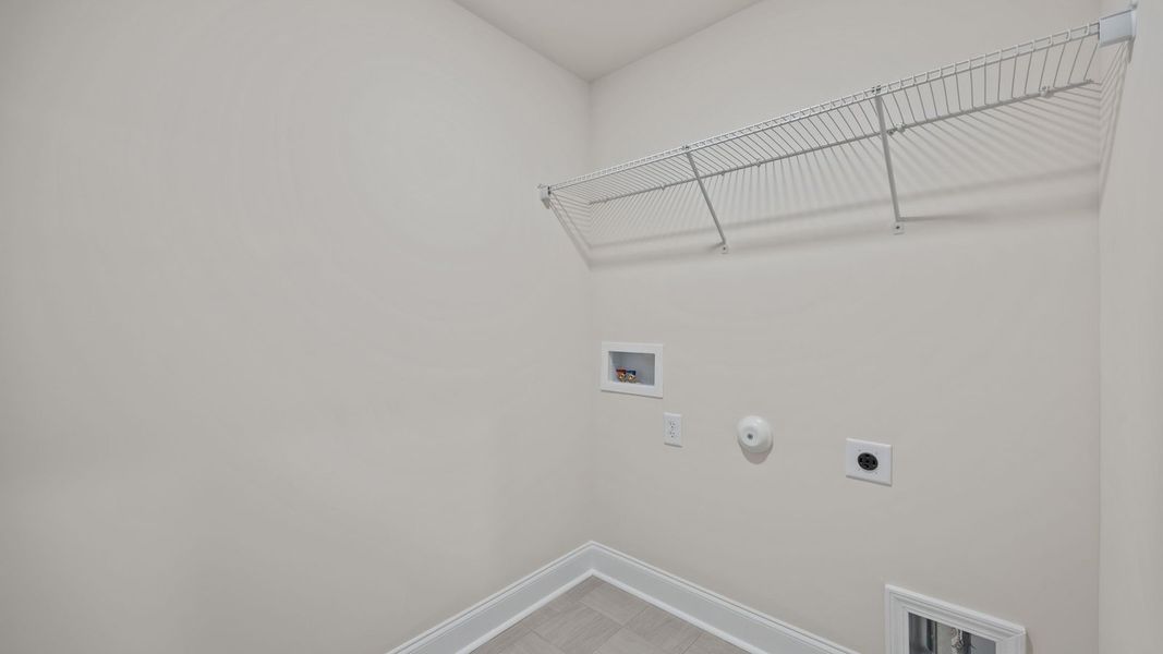 Spacious, unfurnished interior of a new home in The Estates at Edinborough, Gibsonville (Image 16).