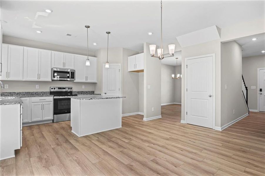 Furnished interior view inside a new home in Sage Woods, Dallas (Image 6).