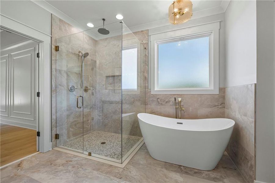 Furnished interior view inside a new home in , Covington (Image 10).