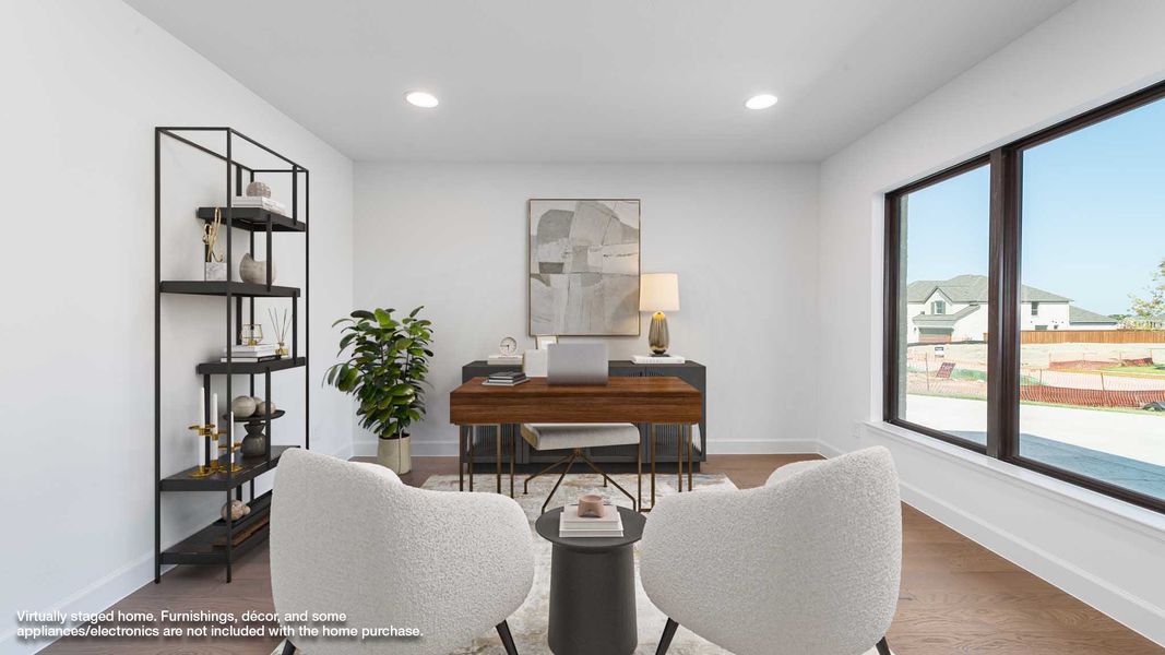 Representative furnished interior of a home built from the 4132W by Perry Homes in Meridiana, Rosharon (Image 6).