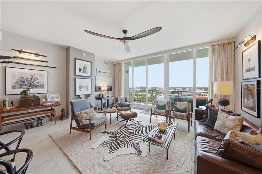 Furnished interior view inside a new home in , St. Petersburg (Image 30).