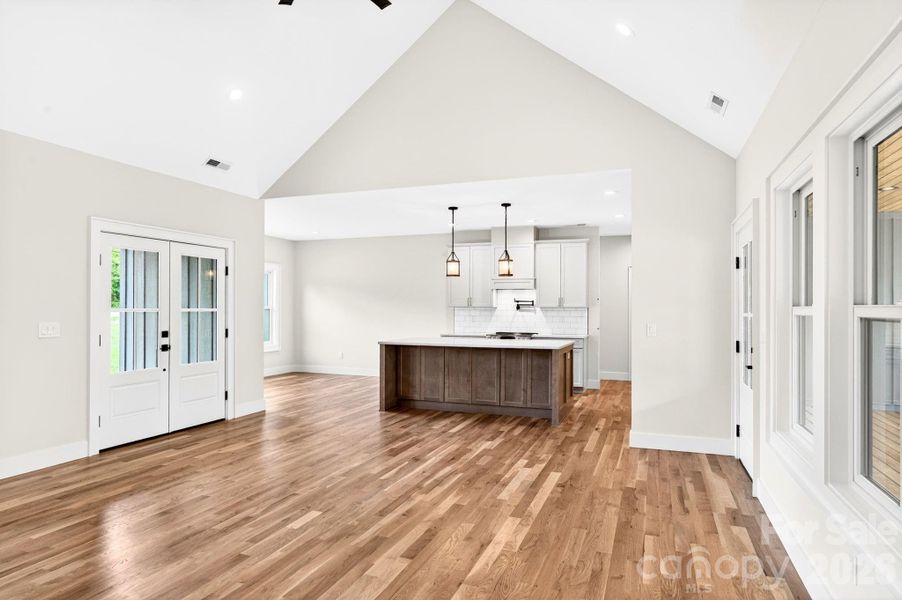 Open floor plan