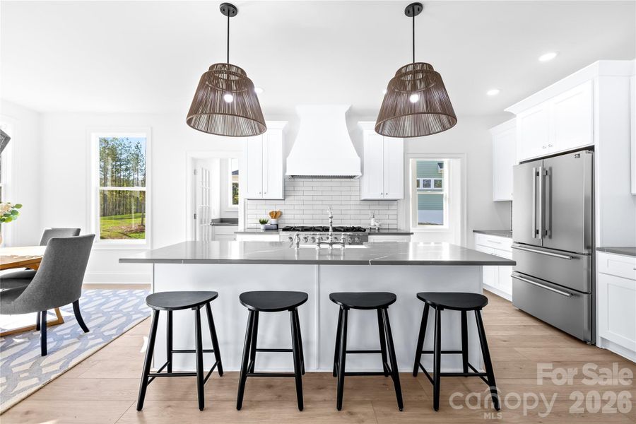 Furnished interior view inside a new home in , Statesville (Image 5). Furnished interior view inside a new home in , Statesville (Image 5).