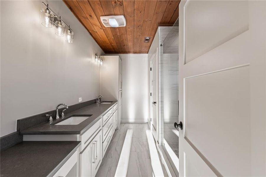 Furnished interior view inside a new home in , Blue Ridge (Image 9).