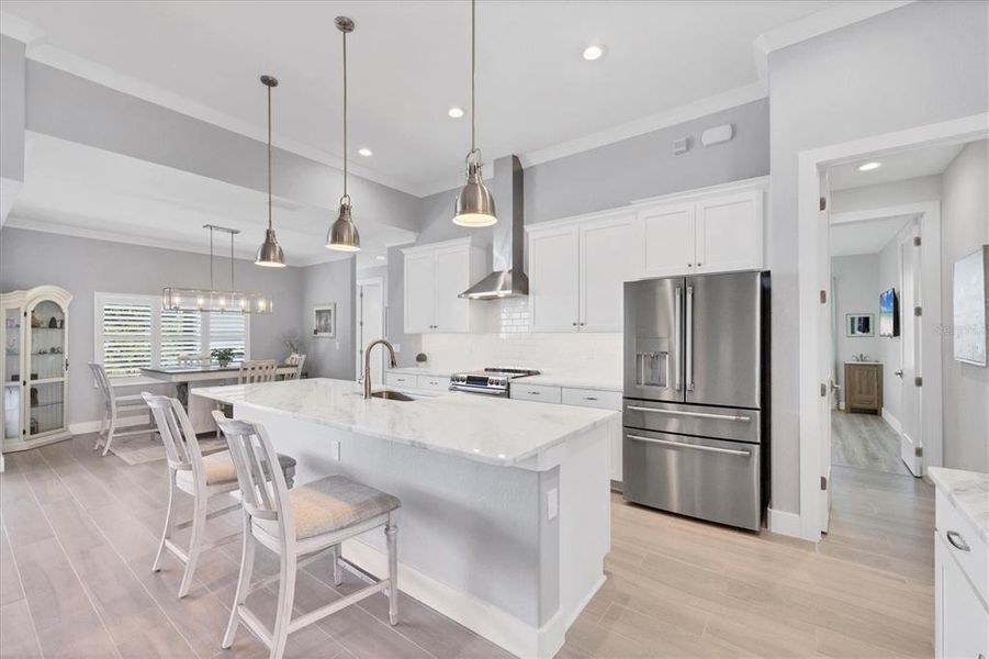 Furnished interior view inside a new home in , Placida (Image 9).
