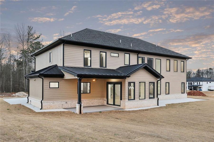 Exterior details and patio area of a home in , Auburn (Image 4).
