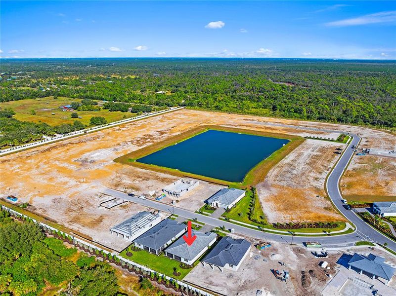 Site preparation for new homesites in Shores at Stillwater, Englewood (Image 22). Site preparation for new homesites in Shores at Stillwater, Englewood (Image 22).
