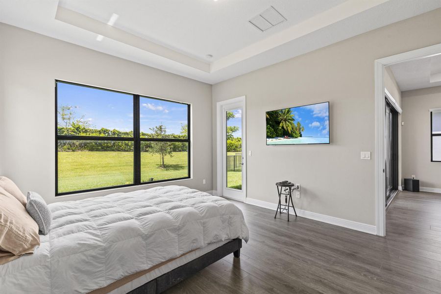 Furnished interior view inside a new home in , The Acreage (Image 8).
