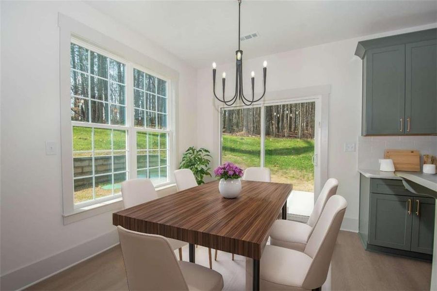 Furnished interior view inside a new home in , Jonesboro (Image 16).